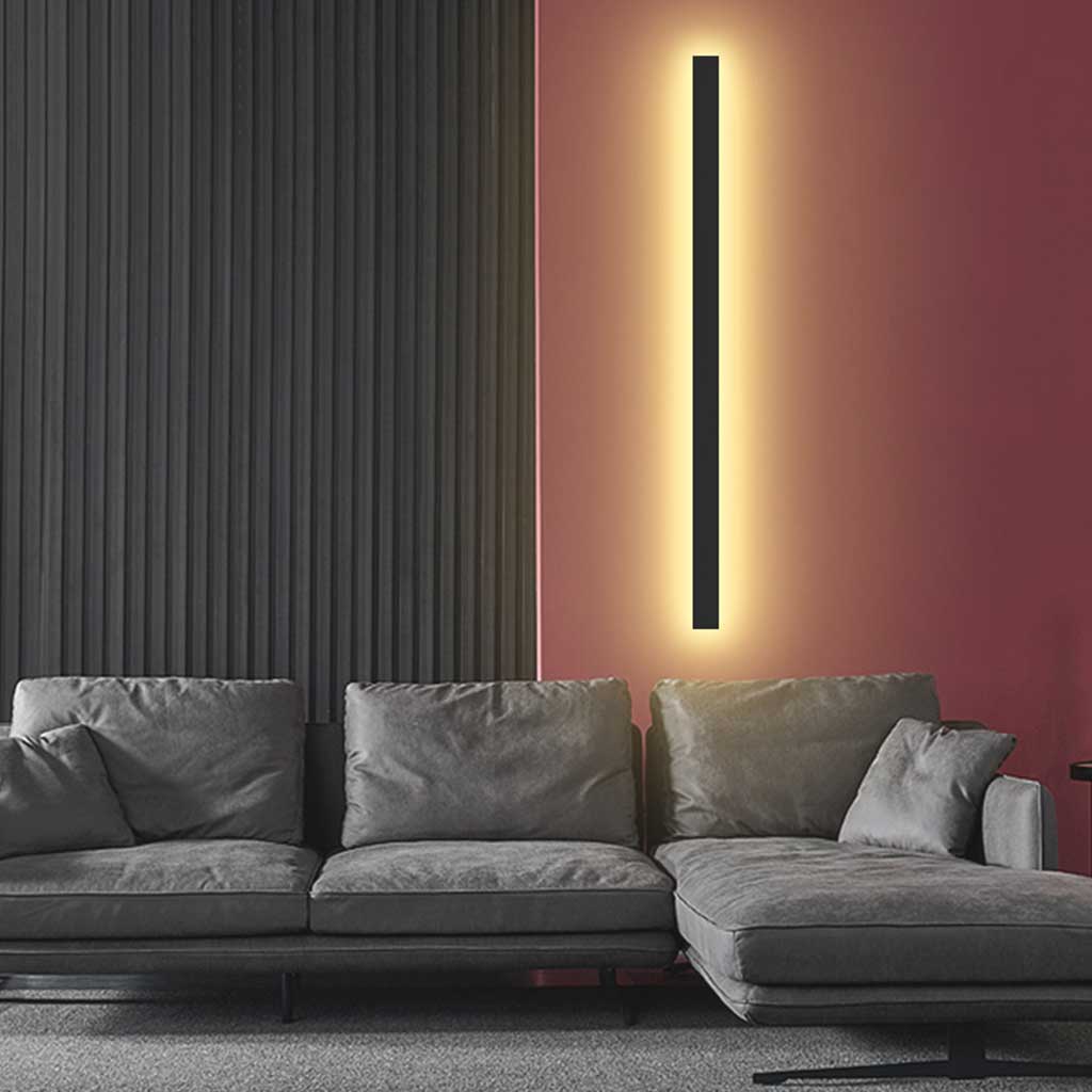 Wandlampe Lichtleiste Minimalistisches Aluminium Linear LED