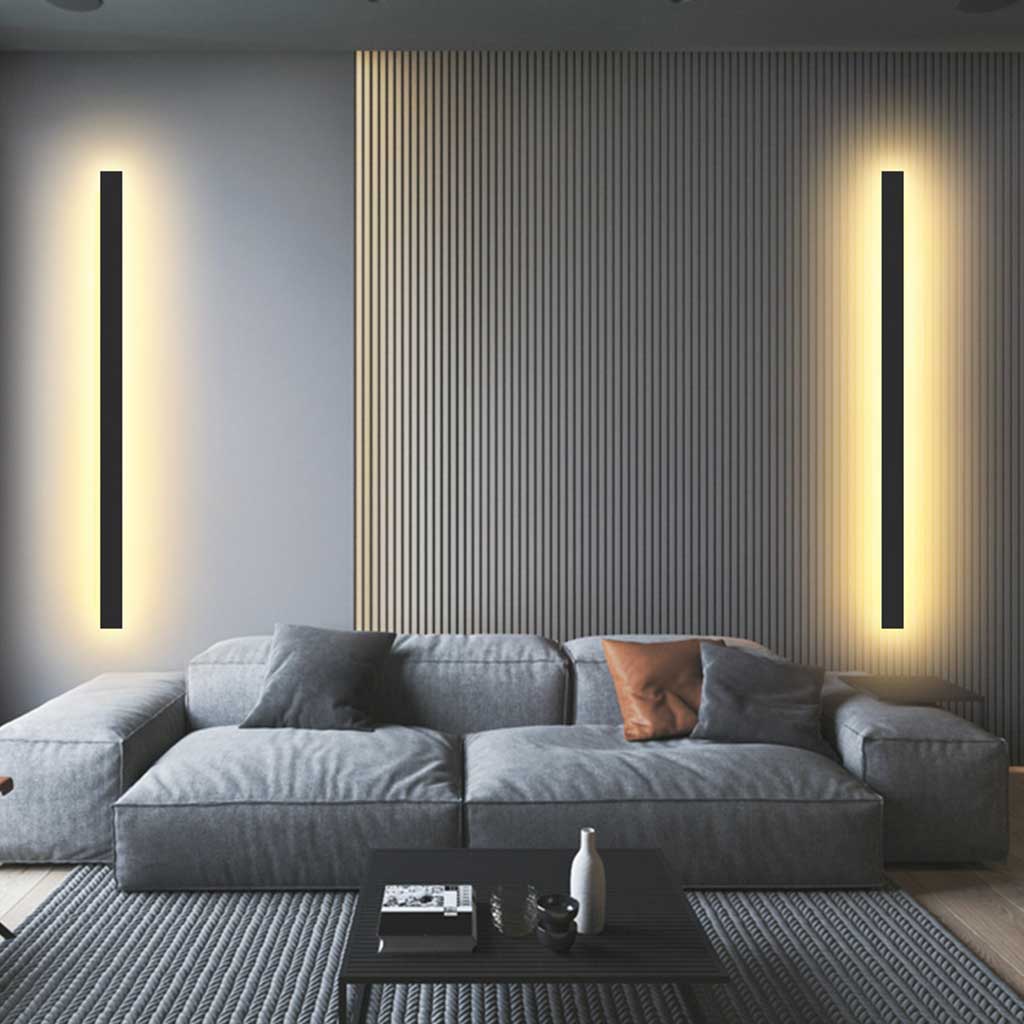 Wandlampe Lichtleiste Minimalistisches Aluminium Linear LED
