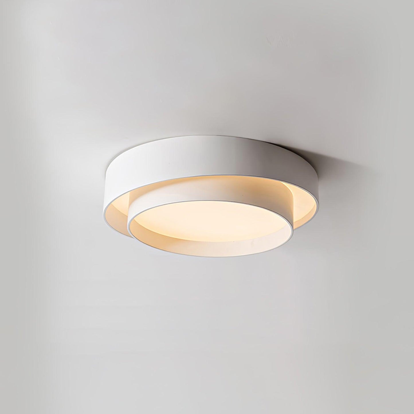 Moderne LED Deckenlampe | Doppellagig
