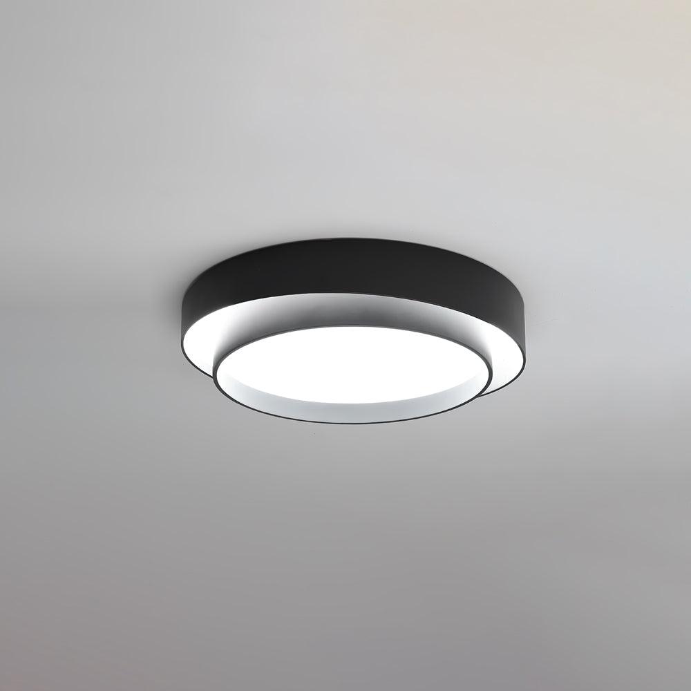 Moderne LED Deckenlampe | Doppellagig