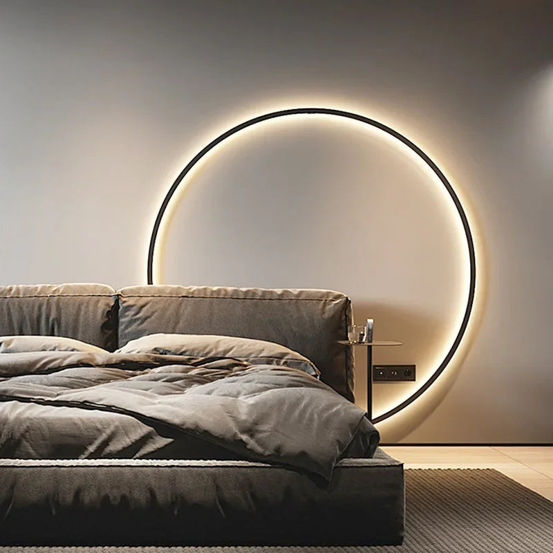 LumiRing | Runde LED-Wandleuchte Im Minimalistischen Design