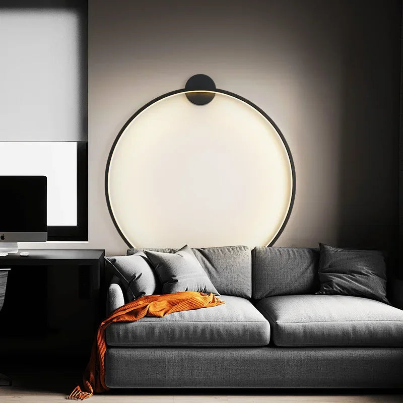 LumiRing | Runde LED-Wandleuchte Im Minimalistischen Design