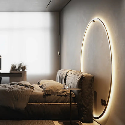 LumiRing | Runde LED-Wandleuchte Im Minimalistischen Design