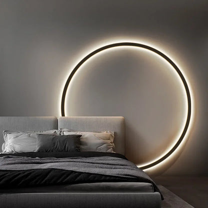 LumiRing | Runde LED-Wandleuchte Im Minimalistischen Design