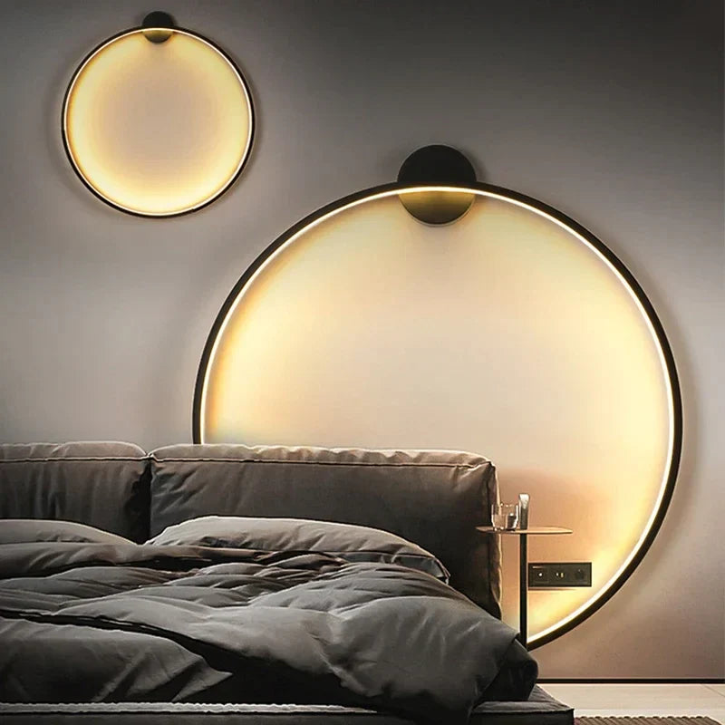 LumiRing | Runde LED-Wandleuchte Im Minimalistischen Design