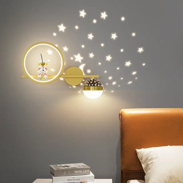 Moderne LED Wandleuchte Für Kinderzimmer | Sicher & Stilvoll Beleuchtet