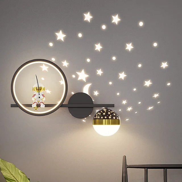 Moderne LED Wandleuchte Für Kinderzimmer | Sicher & Stilvoll Beleuchtet