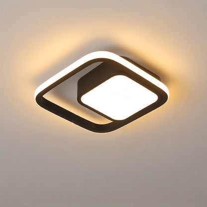 Halo Duo LED Deckenleuchte | Modernes Doppelring-Design Für Zuhause