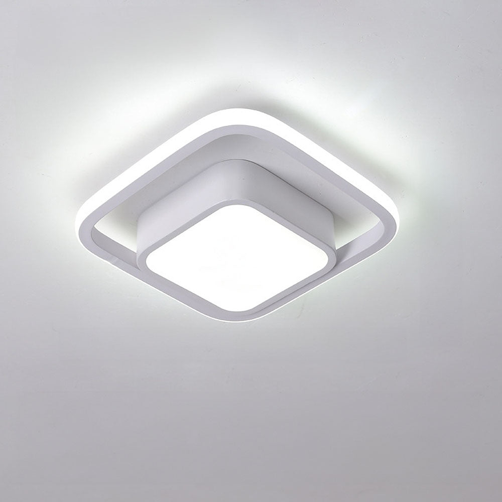 Halo Duo LED Deckenleuchte | Modernes Doppelring-Design Für Zuhause
