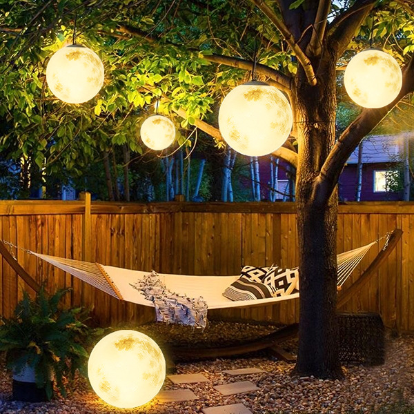LED Garten Pendelleuchte Mondform | Magisches Licht Für Ihren Garten