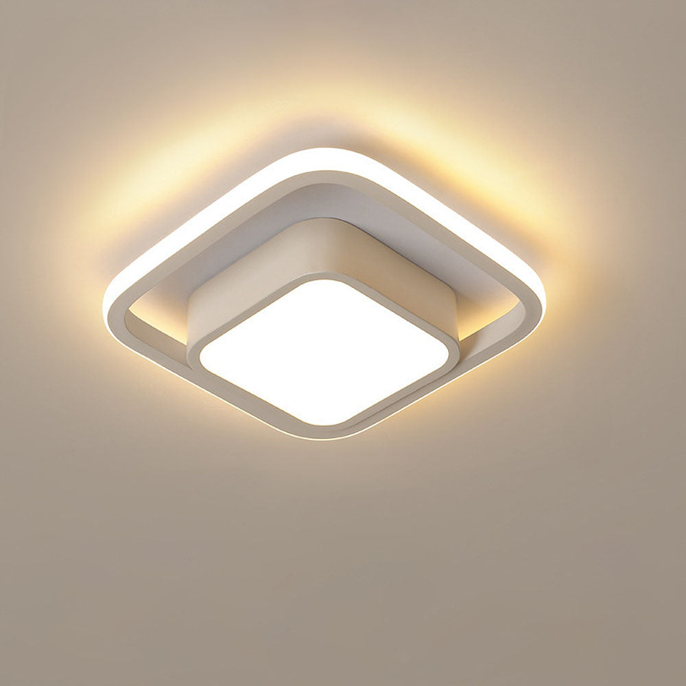 Halo Duo LED Deckenleuchte | Modernes Doppelring-Design Für Zuhause