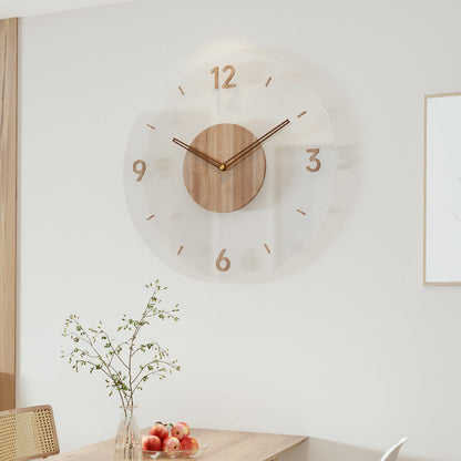Minimalistische Wanduhr Aus Holz – Stilvolle Wanddekoration Für Jedes Zuhause