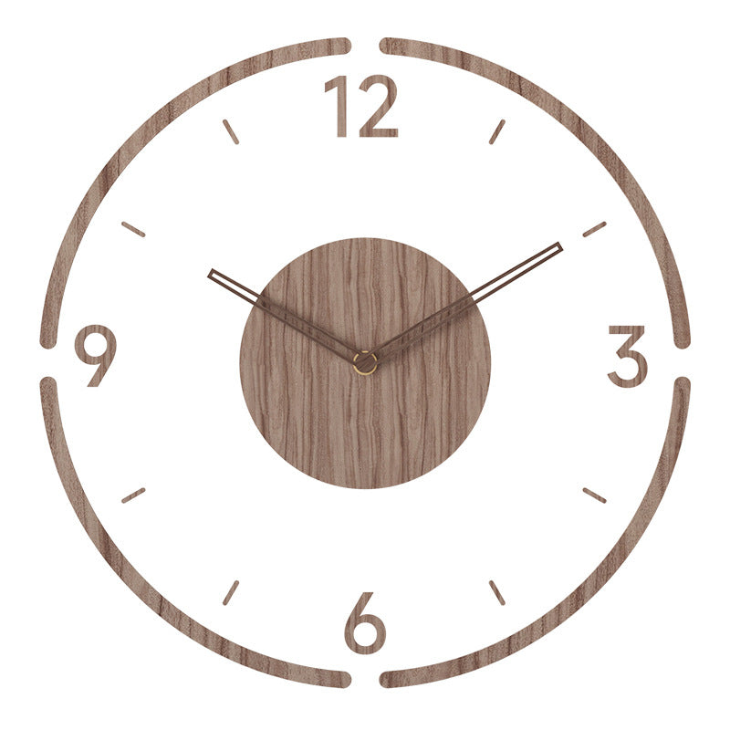 Minimalistische Wanduhr Aus Holz – Stilvolle Wanddekoration Für Jedes Zuhause