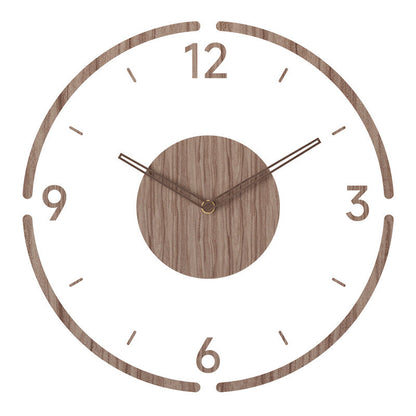 Minimalistische Wanduhr Aus Holz – Stilvolle Wanddekoration Für Jedes Zuhause