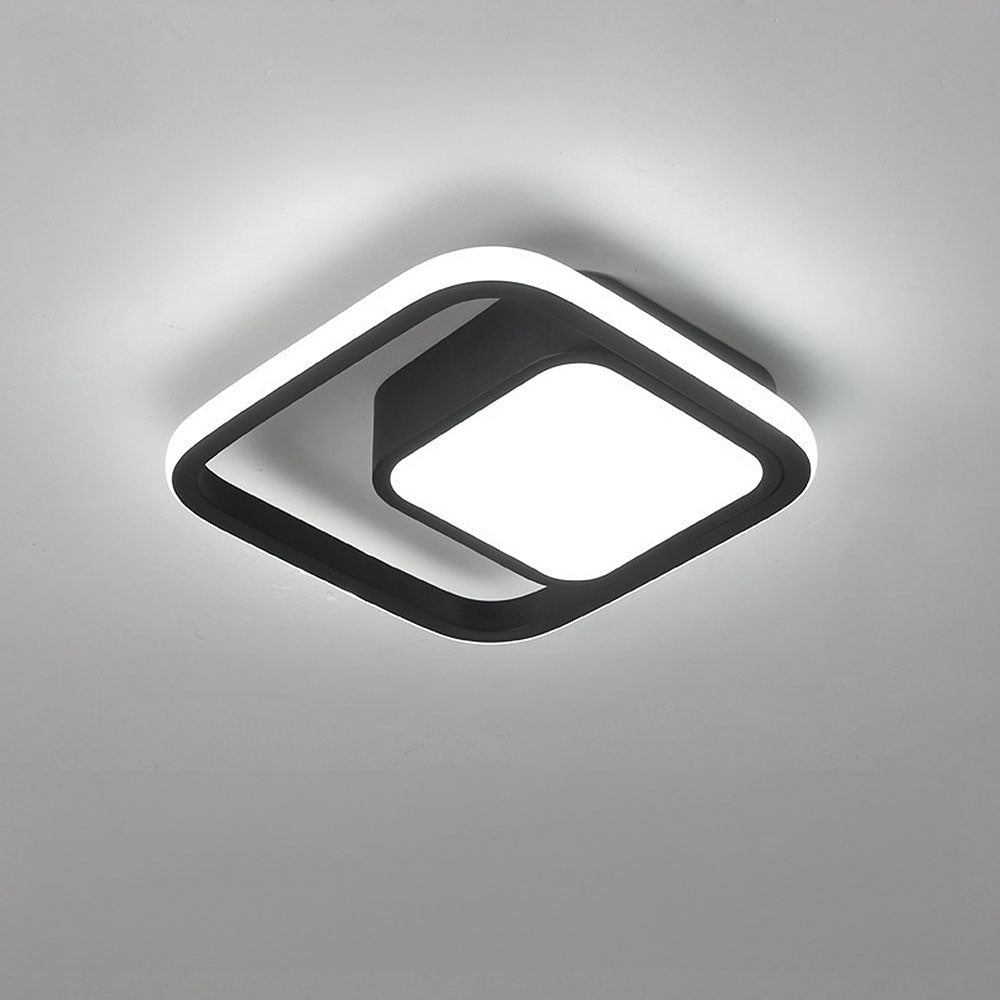 Halo Duo LED Deckenleuchte | Modernes Doppelring-Design Für Zuhause