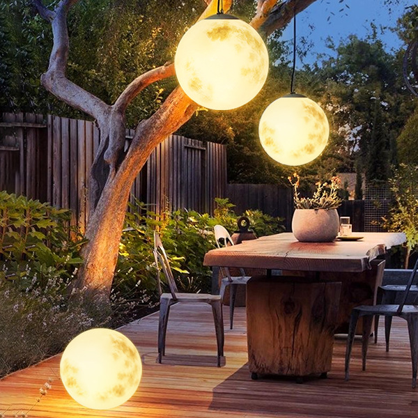 LED Garten Pendelleuchte Mondform | Magisches Licht Für Ihren Garten