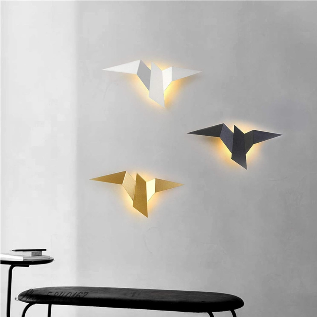 Origami Wandlampe | Moderne LED Wandbeleuchtung Für Innenräume