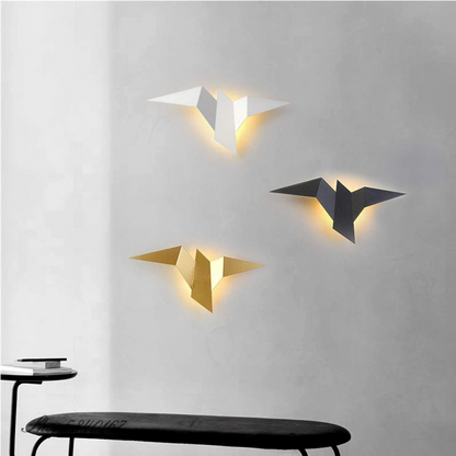 Origami Wandlampe | Moderne LED Wandbeleuchtung Für Innenräume