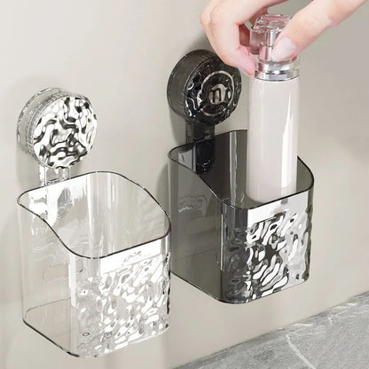 Badezimmer Regal mit Saugnapf | Stabiler Halt ohne Bohren