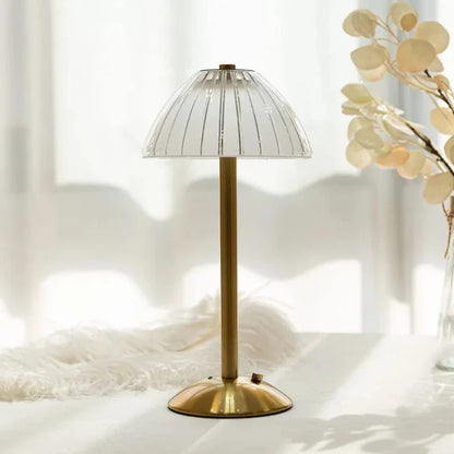 Kabellose Dreifarbige LED-Tischlampe mit Dimmfunktion | Flexibele Beleuchtung