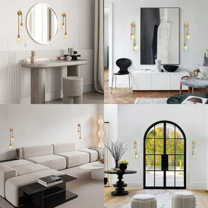 2-Teilige Wandleuchte | Für Wohn- Und Schlafzimmer