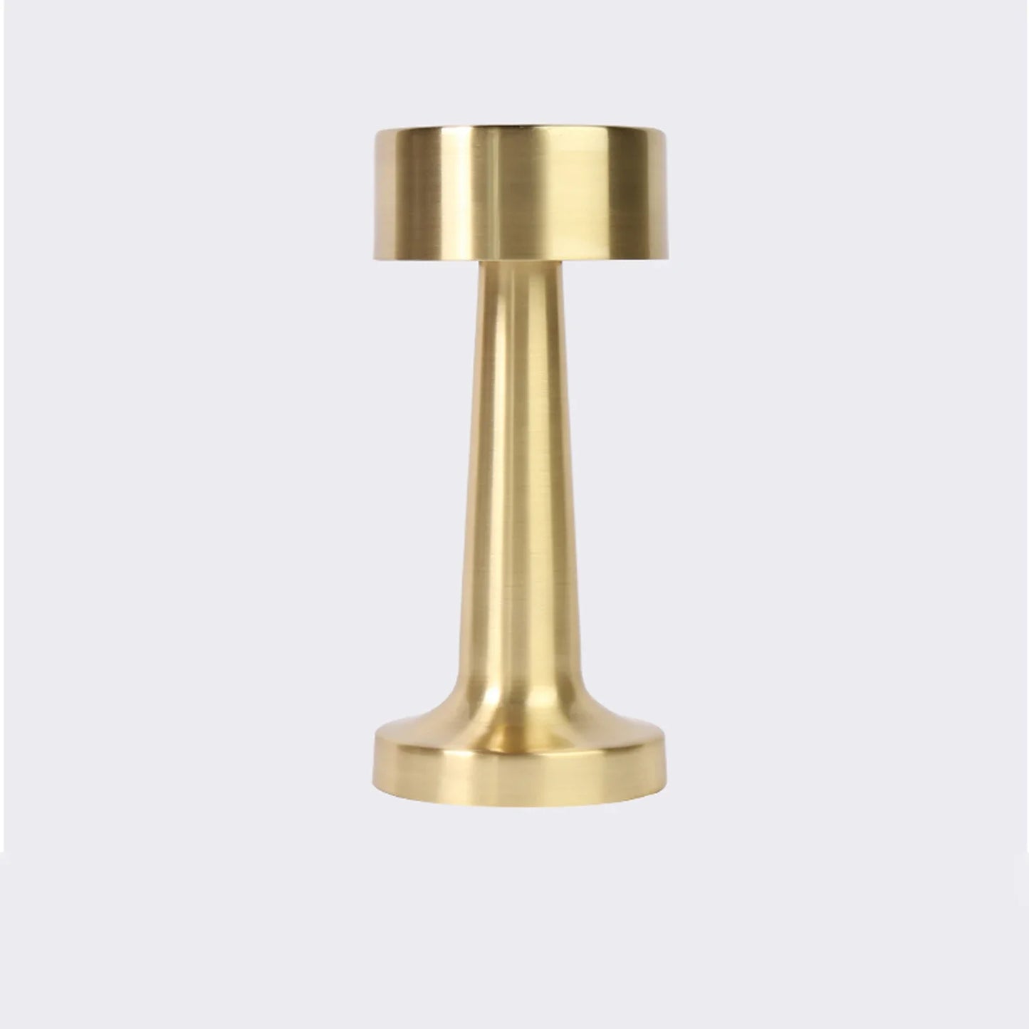 Kleine LED Tischlampe | Rundes Oberteil