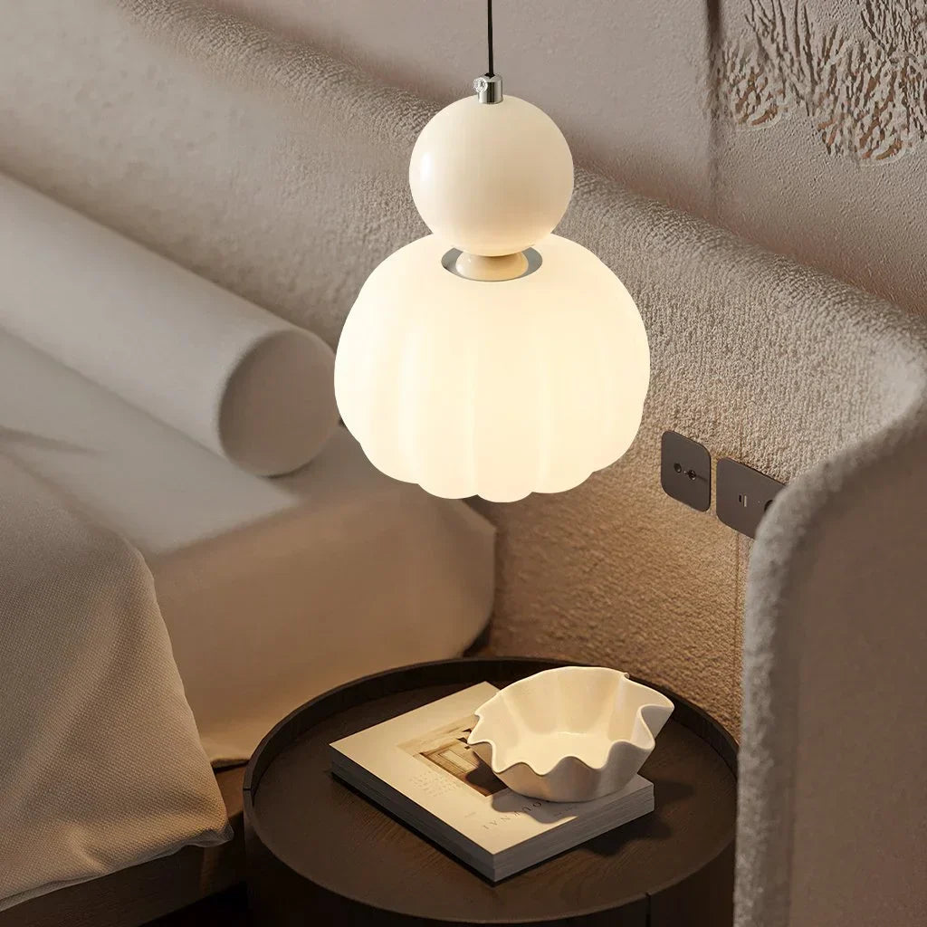 Scout Creme Pendelleuchte Schweiz | Art Deco Hängelampe Elegant