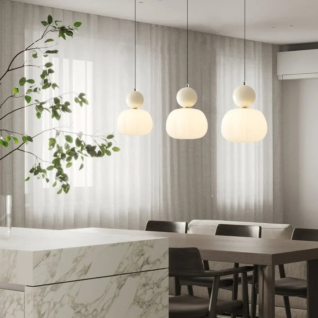 Scout Creme Pendelleuchte Schweiz | Art Deco Hängelampe Elegant