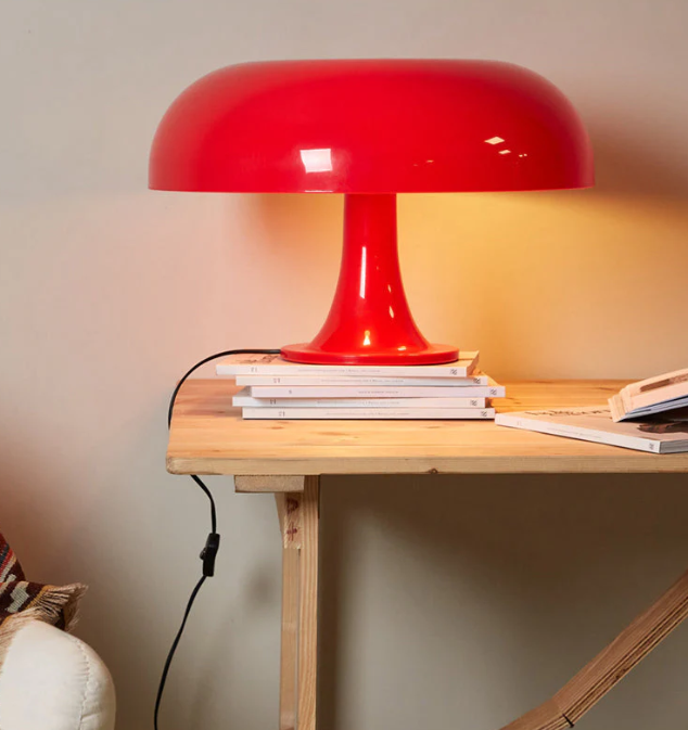 Designer Pilz Tischlampe LED – Moderne & Minimalistische Leuchte