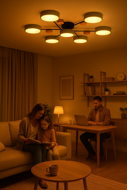 Moderne LED Deckenleuchte Mit Ästen | Stilvoll & Energiesparend