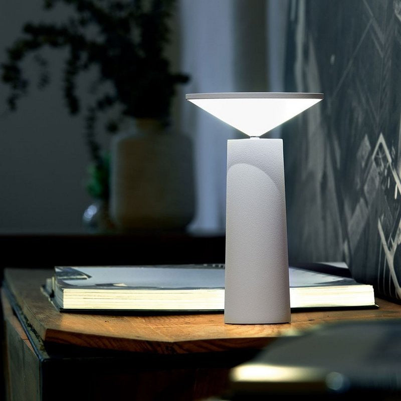 Tragbare Dimmbare LED Tischlampe | Flexibel & Kabellos Einsetzbar