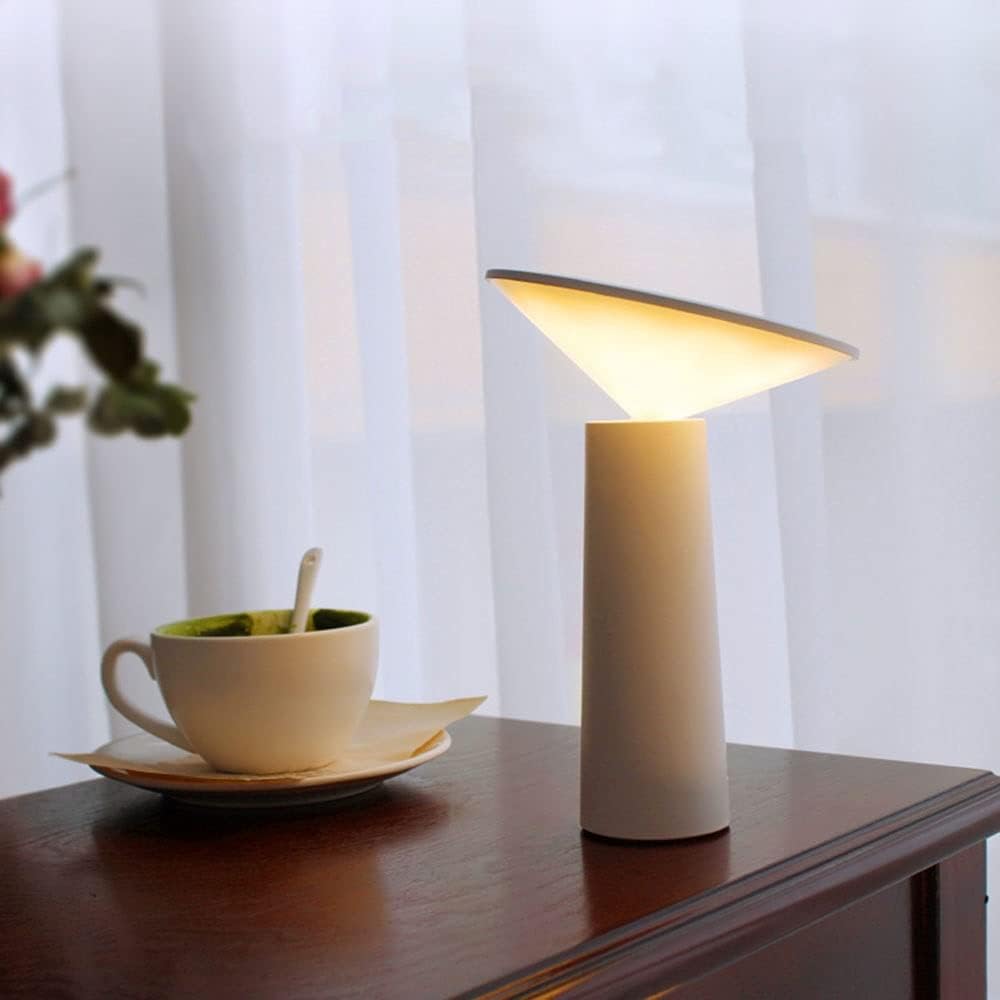 Tragbare Dimmbare LED Tischlampe | Flexibel & Kabellos Einsetzbar