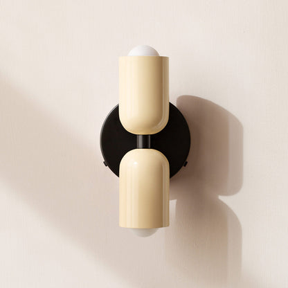 Vintage Doppelkopf Wandleuchte Schweiz | Kreatives Home Deco