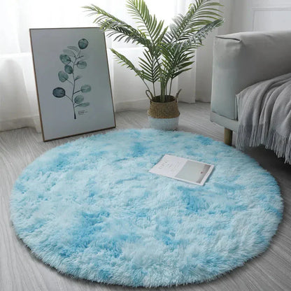 Runder Teppich Für Wohnzimmer | Flauschig