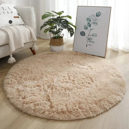 Runder Teppich Für Wohnzimmer | Flauschig