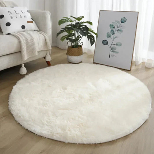 Runder Teppich Für Wohnzimmer | Flauschig