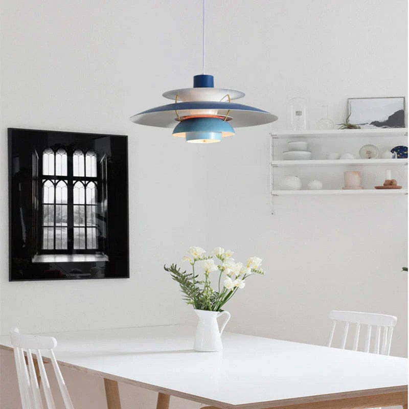 Morandi LED Pendelleuchte Mit Schirm | Moderne Hängelampe