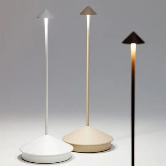 Kabellose LED Tischleuchte Mit Akku | Tragbar & Dimmbar