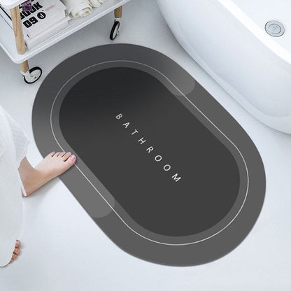 Schnelltrocknende Anti-Rutsch Badematte | Hygienisch & Komfortabel