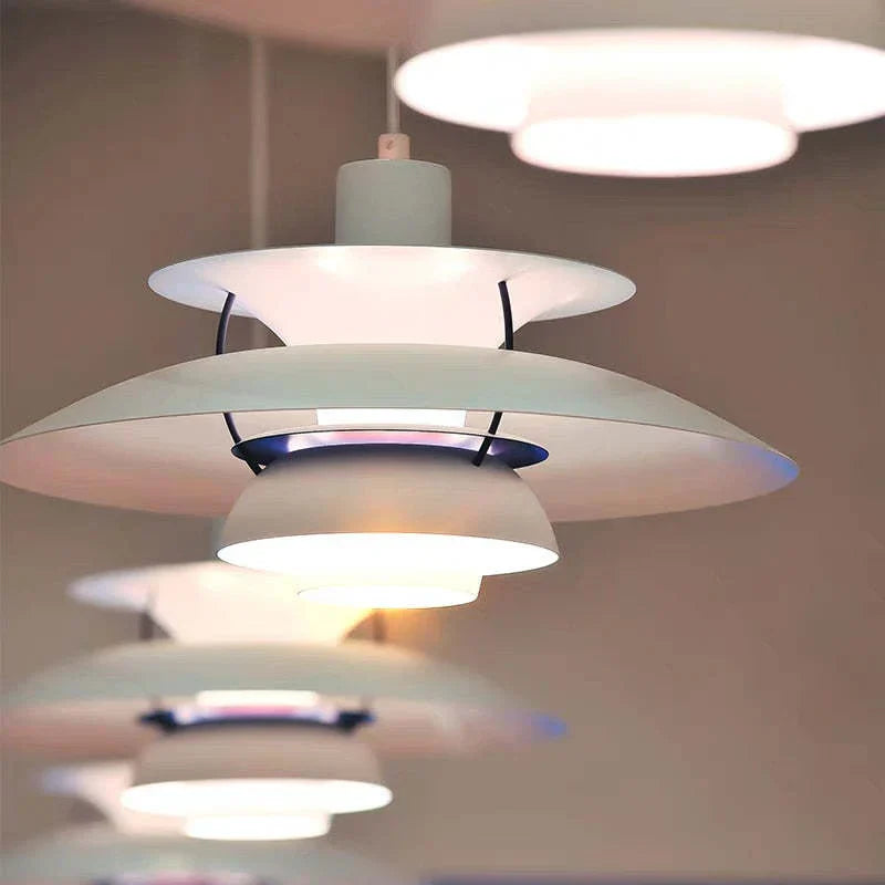 Morandi LED Pendelleuchte Mit Schirm | Moderne Hängelampe