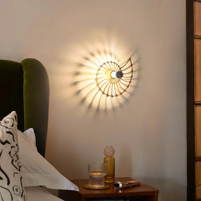 Aegir LED Wandleuchte | Nautilus Design Mit Dekorativem Licht