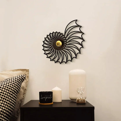 Aegir LED Wandleuchte | Nautilus Design Mit Dekorativem Licht