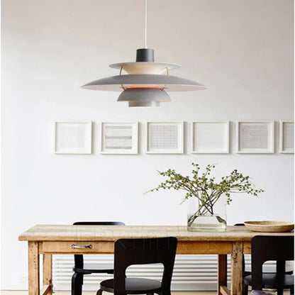 Morandi LED Pendelleuchte Mit Schirm | Moderne Hängelampe