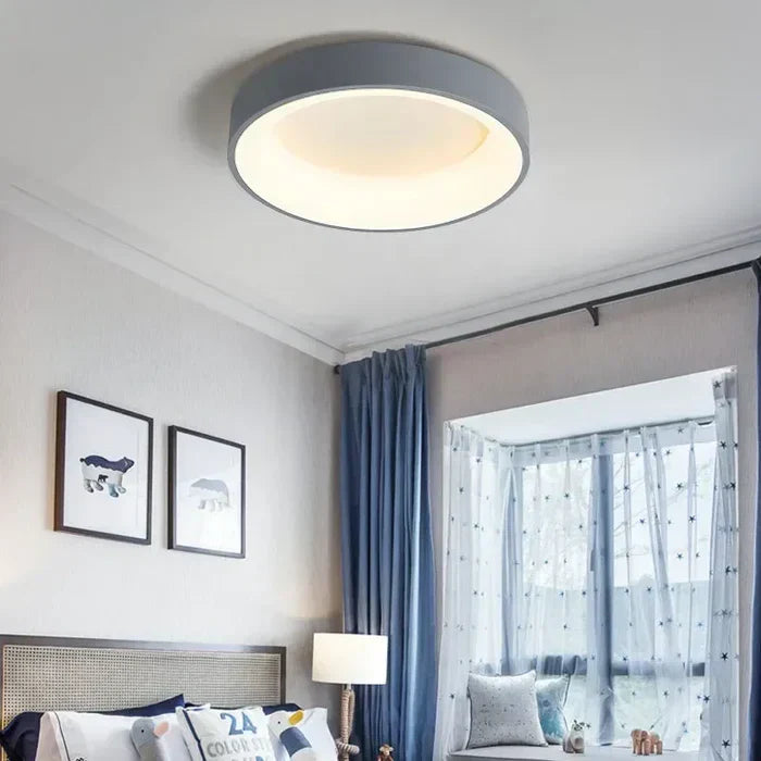 Runde LED Deckenleuchte | Skandinavisch, Langlebig & Warm
