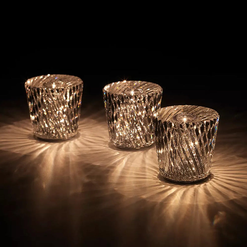 Kabellose Kristall Tischlampe | Elegante Beleuchtung Für Ihr Zuhause