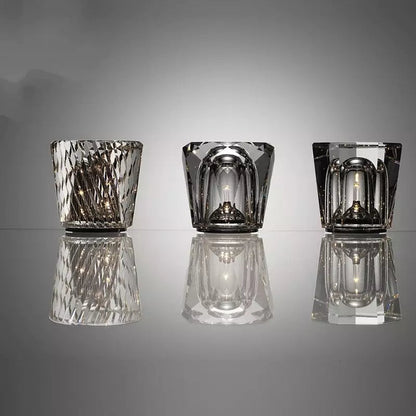 Kabellose Kristall Tischlampe | Elegante Beleuchtung Für Ihr Zuhause