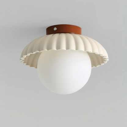 Flur Led Deckenleuchte | Muschelform