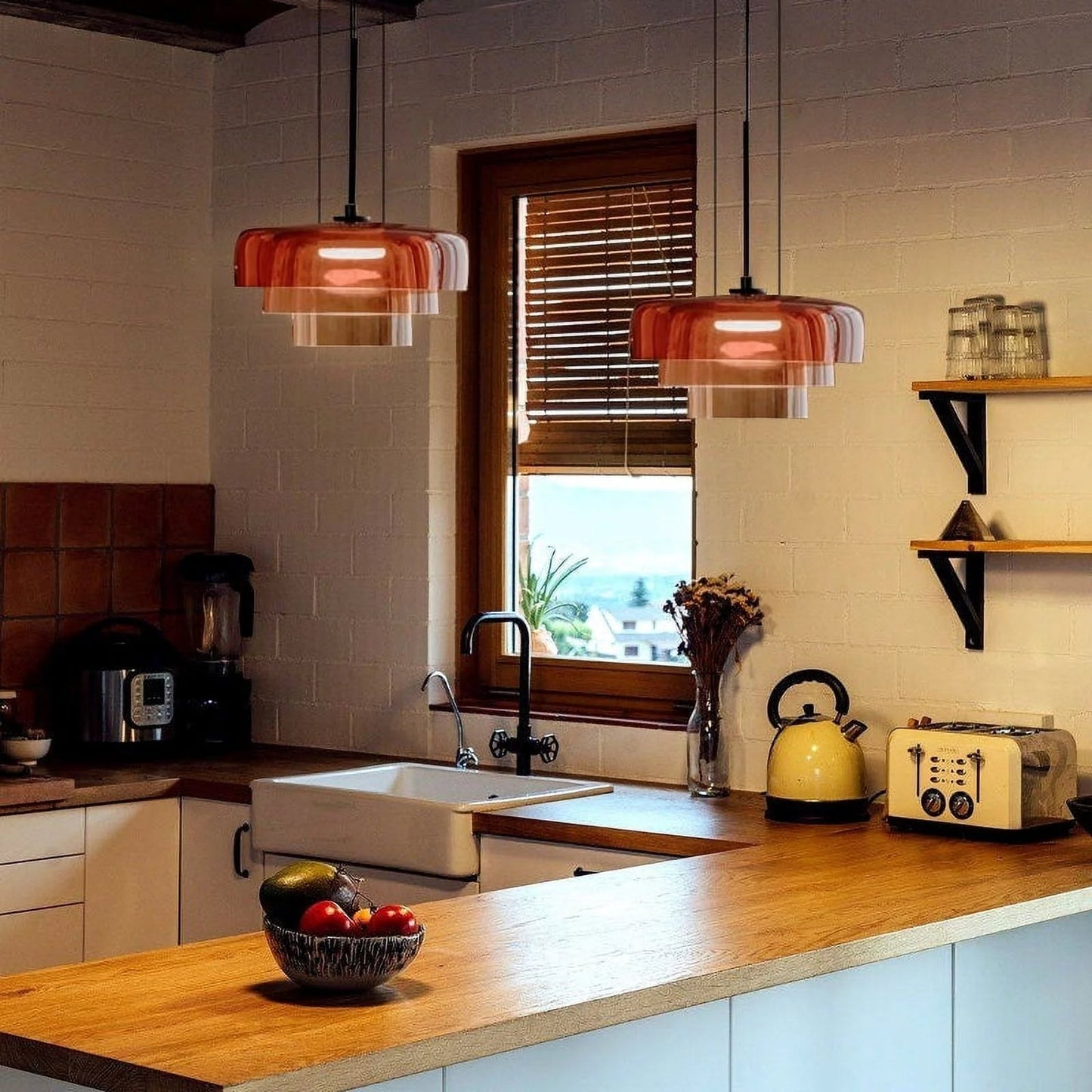 Nordic Pendelleuchte Aus Glas | Skandinavisches Design Für Zuhause