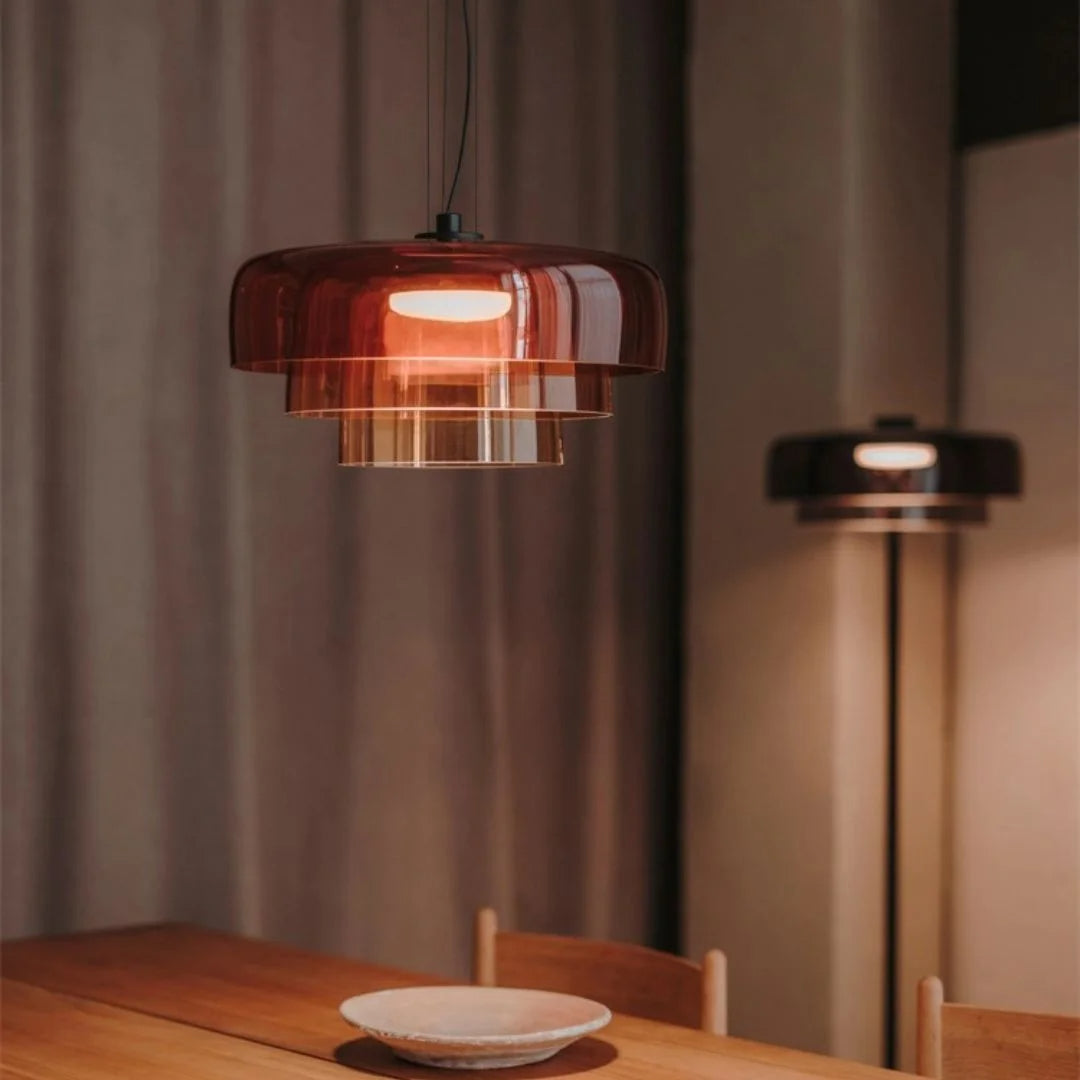 Nordic Pendelleuchte Aus Glas | Skandinavisches Design Für Zuhause