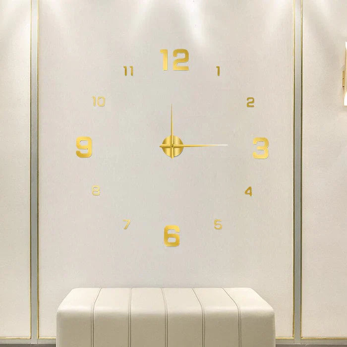 Moderne Design-Wanduhr für kreative Wandgestaltung